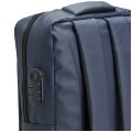 Mochila PU Impermeável Antifurto 22L