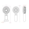 Mini Ventilador Recarregável