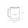Caneca Térmica com Cortiça de 330ml