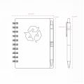 Caderno Ecológico com Caneta