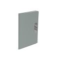 Caderno em PU com placa em metal