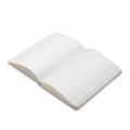Caderno em PU com placa em metal