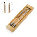 Kit Ecológico Caneta e Lapiseira Bambu