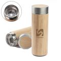 Garrafa em Bambu e Aço Inox 400ml
