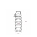 Garrafa Retrátil Silicone 500ml
