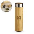 Garrafa Bambu Térmica 500ml com Infusor