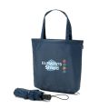 Guarda-chuva 2 em 1 com Sacola de Compras em Poliéster Reciclado Incluído Skylar