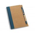 Kit Caderno Capa Dura e Caneta Esferográfica Asimov