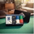 Kit Poker com 80 Fichas