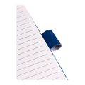 Caderneta Tipo Moleskine Grande em Wire-o Com Suporte de Caneta e Pauta
