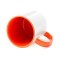 Caneca de Cerâmica com Alça e Interior Colorido
