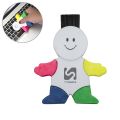 Marca Texto Boneco com Limpador de Tela e Teclado