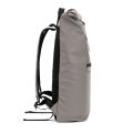 Mochila "Roll Top" em PU com Bolso para Notebook (16")