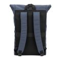 Mochila "Roll Top" em PU com Bolso para Notebook (16")