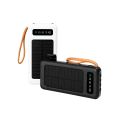 Power Bank Solar 10.000mAh com Lanterna e Multissaídas